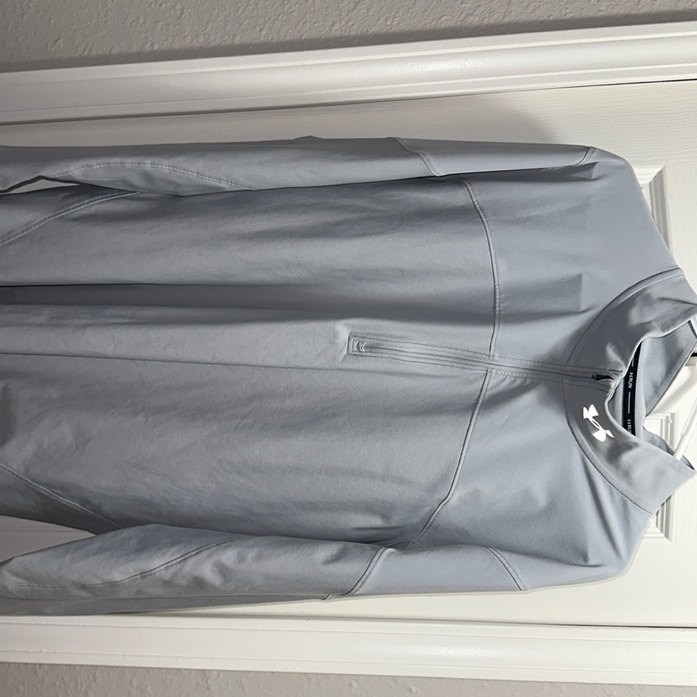 Under Armour Heatgear fitted 1/4 zip 2XL grey